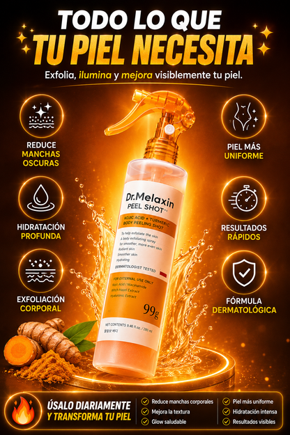 Dr. Melaxin Peel Shot - Exfoliante Corporal